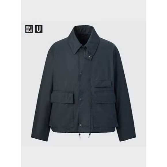Uniqlo U Lemaire Utility Short Blouson Navy JP M (US S) 452170 - Picture 1 of 7
